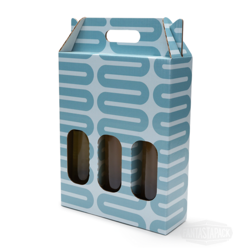 Three Bottle Wine Carrier