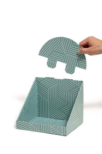 Retail Counter Display - Circular Header