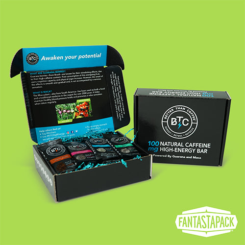 Custom printed black shipping box