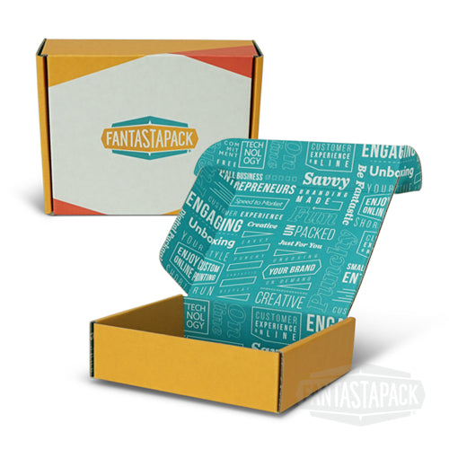 Fantastapack example of custom printed mailer box