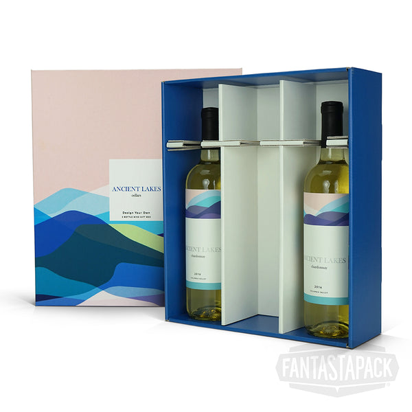 Wine bottle deals display box