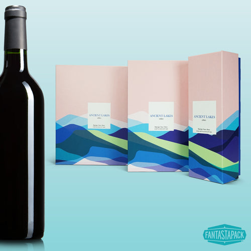 Two Bottle Wine Display Gift Box