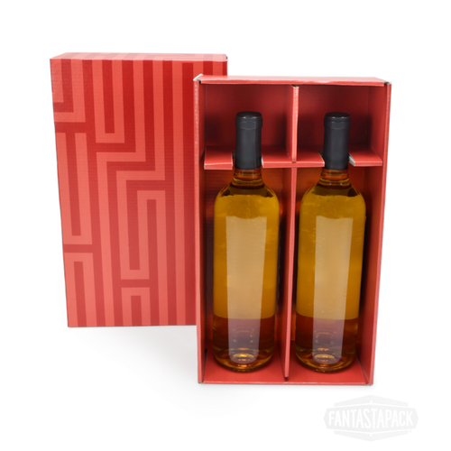 Two Bottle Wine Display Gift Box