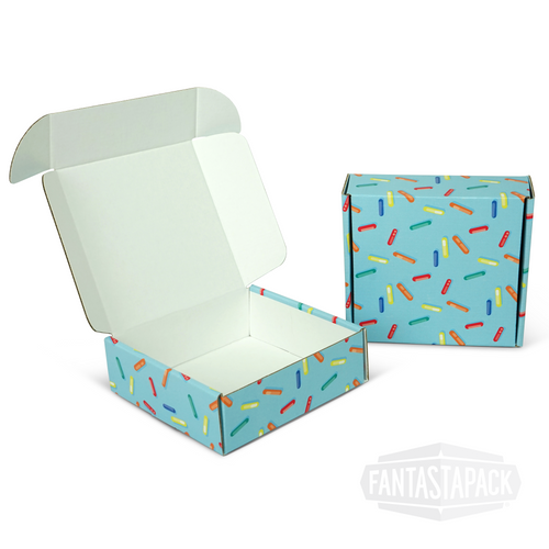 Blue Sprinkles Shipping Boxes – Bundle of 20 Boxes