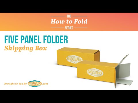 Five Panel Folder (5PF) Shipping Box